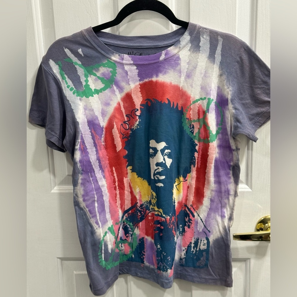 Jimi Hendrix Tye-Dye Tee Size M